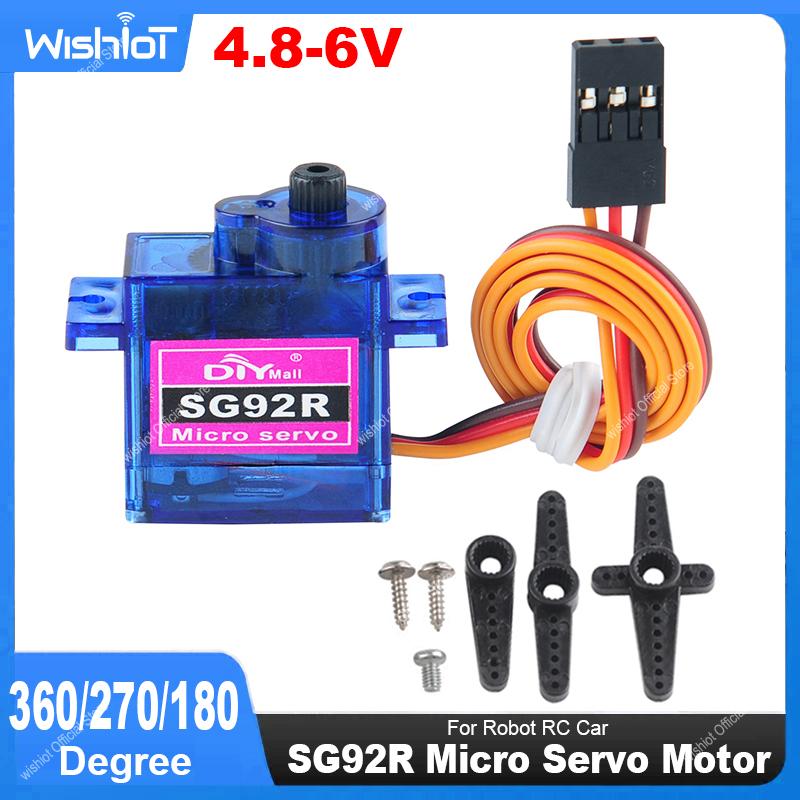 Drone Gimbal Controller - Micro servomotore SG92R 4.8-6V 360/270/180 gradi