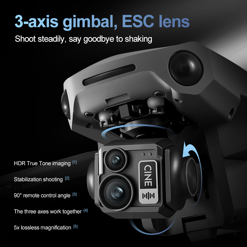 Drone RC con Gimbal a 3 Assi 8 - Drone Gimbal Brushless recensione e prezzo