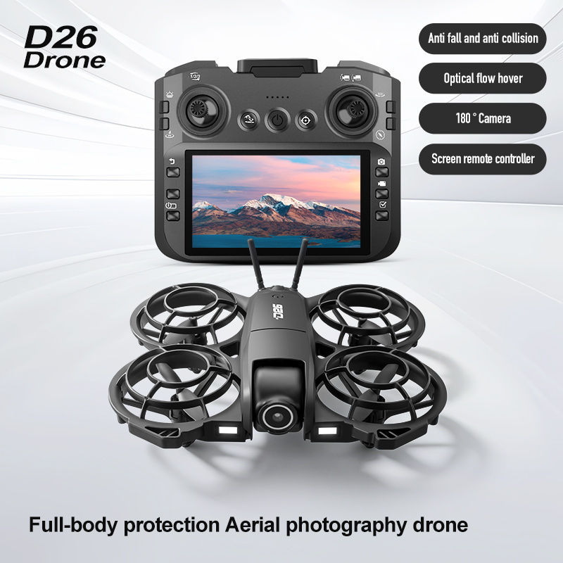 Drone D26 4K HD Aereo 180° °   - Drone Gimbal Brushless recensione e prezzo